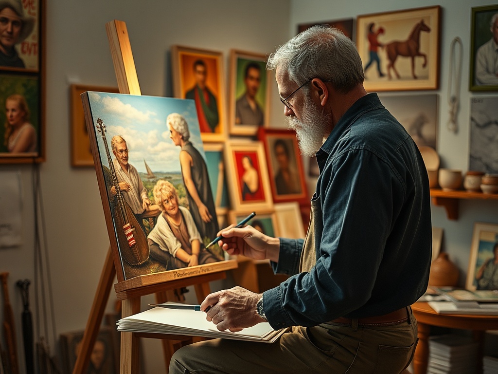 Маркетинг на Сериалы про художников